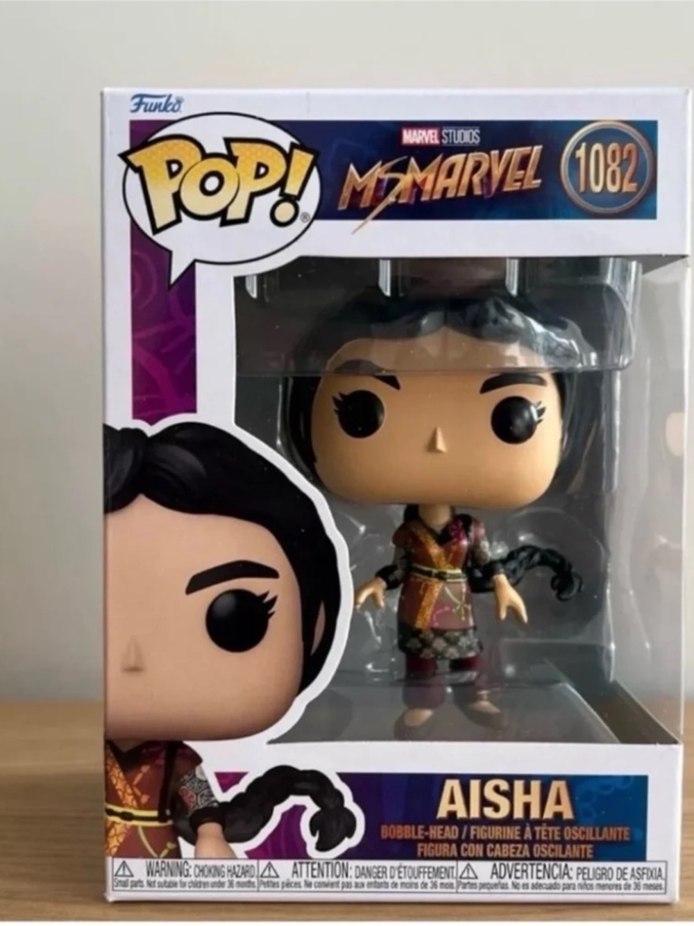 Funko Pop Ms. Marvel Aisha Figure